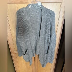 Cozy Gray Women's Cardigan
